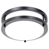 Drosbey 48W Dimmable LED Ceiling Light Fixture, 13.2in Flush Mount