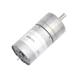 Small DC Motor, Handmade Projects Geared Engine, High Torque DC Motor for Animatronic Fan Hobby Cooking Machine Industrial RC Car Science Project