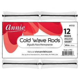 3 Packs of Annie Cold Wave Rods (Short) #1110 12 Pcs/Pack
