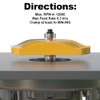 Fivepears Ogee Raised Panel Router Bit 1/2 Inch Shank for