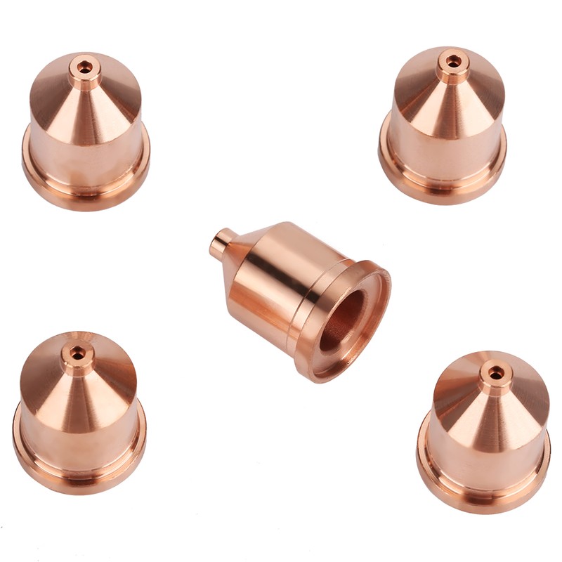5pcs Plasma Cutter Nozzles Torch Tips Consumables 60A 120931 for