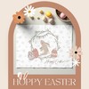 Easter Bunny Decorative Placemats, Set of 4, 18x14 inches, Happy