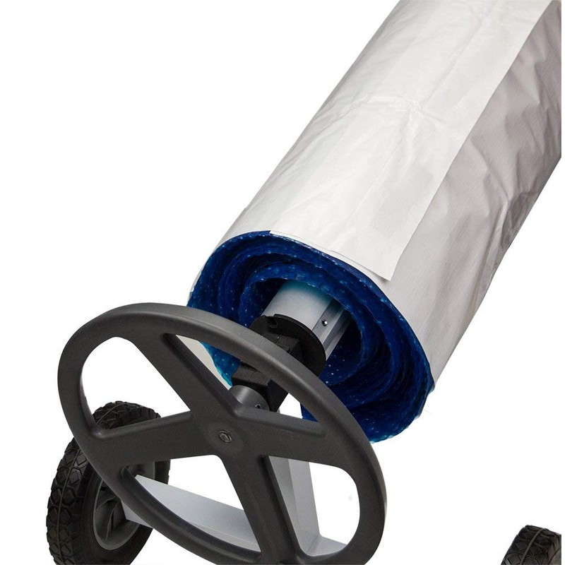 HPI Swimming Pool Solar Blanket Reel Cover for Pools up