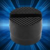 Jacking Adapter, Black 1.46in High Rubber Jack Lift Pad for