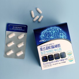 Bewell PS 포스파티딜세린 300mg 징코 인지력 기억력 두뇌엔 3통 / PS 포스파티딜세린 300mg 징코 인지력 기억력 두뇌엔 3통