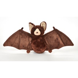 The Petting Zoo Bat Stuffed Animal Plushie, Gifts for Kids, Wild Onez Zoo Animals, Bat Plush Toy 7 Inches