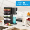 DEMEGA Flavor Pods Holder for Ninja Thirsti, 4-Pack Stackable Organizer