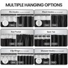 Grichril Extra Wide Blackout Curtains Soundproof, Room Divider Curtains for
