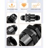 10AN Fuel Check Valve, Male 7/8-14 Thread Check Valve Assembly,