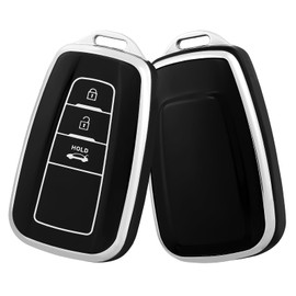 OFF WE GO Key Case, TPU Car Key Cover, Key Shell Compatible, Toyota Camry 70 Series, Corolla C-HR, Prius, 50 Series, RAV4, 50 Series, Avalon, C-HR Prius, 50 Series, Remote Control Case, Compatible