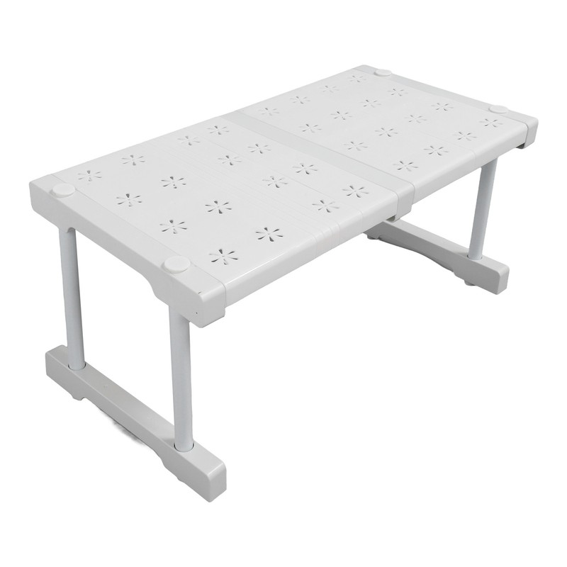 Expandable Closet Shelf Organizer Adjustable Space Saving Wardrobe Sink Tension