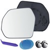 EAP Driver Side Mirror Glass Compatible with Toyota Tundra 2022-2026,