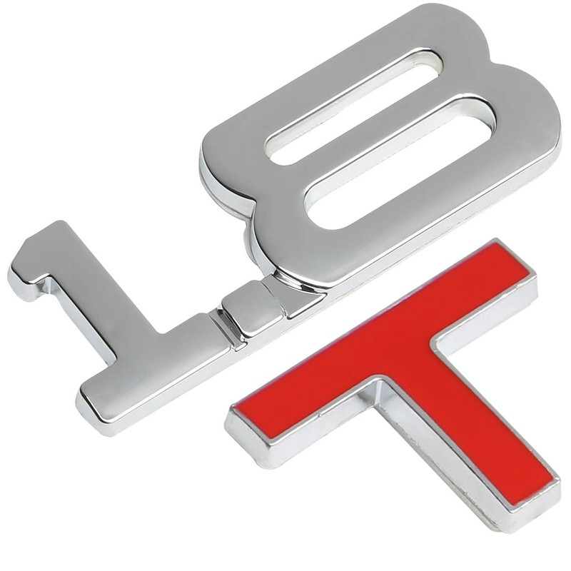 Auto Dynasty 3D Letter Metal Emblem 1.8T Badge