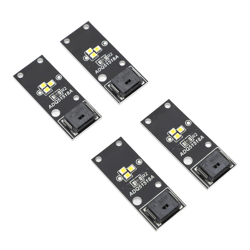 4Pcs CSL Yellow DRL LED Modules 5W Beads 1500AM Stable