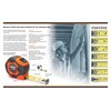 Lufkin PHV1425 Power Return Tape, 1-Inch by 25-Feet, Hi-Viz Orange
