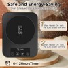 Sourdough Starter Warmer– Precise 1°F Thermostat Control (70–100°F), Auto On/Off,