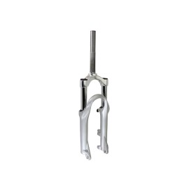 ALTA Bike Bicycle M.T.B Fork 20 Capa-T Threaded 1" Suspension V Black Silver