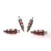 4 x Valve Cores Red Silver Valve Insert + Valve
