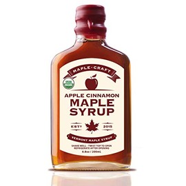 Maple Craft Foods, Apple Cinnamon Vermont Maple Syrup (Organic)