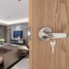 HENYIN Wave Lever Keyed Entry Door Lock/Door Knob Hardware Knob