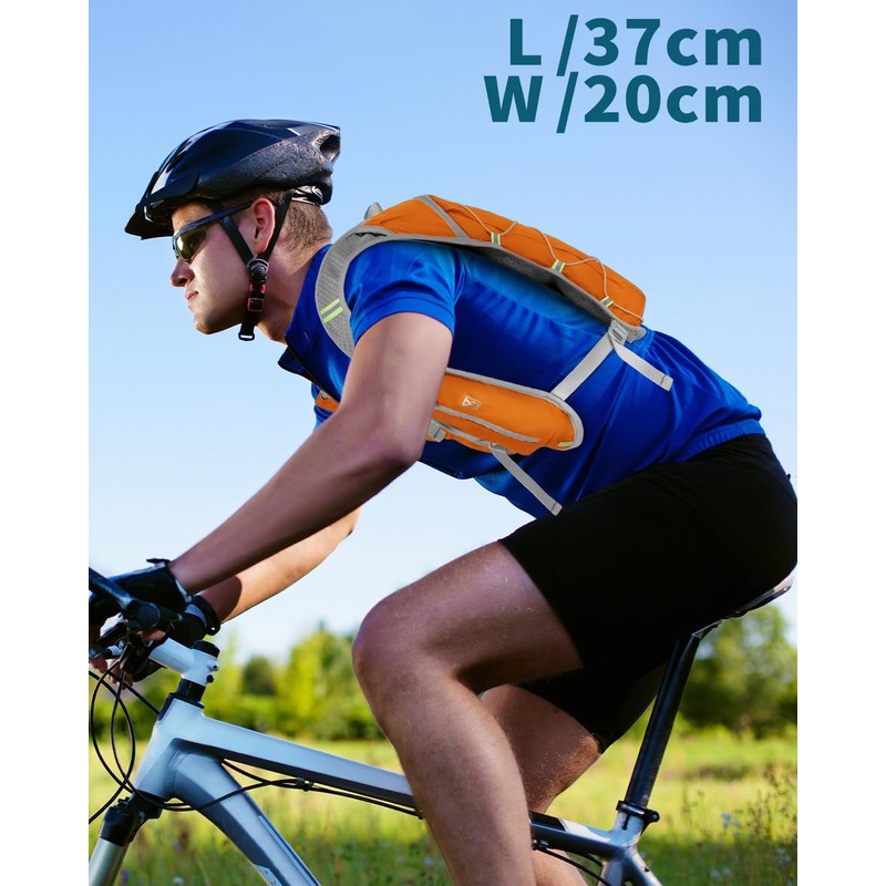 mokzer Running Bag, Running Backpack, Ultra Lightweight 4.9 oz (140