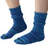 Mongrel Socks Pure Merino Wool Socks - Blue Green, XL