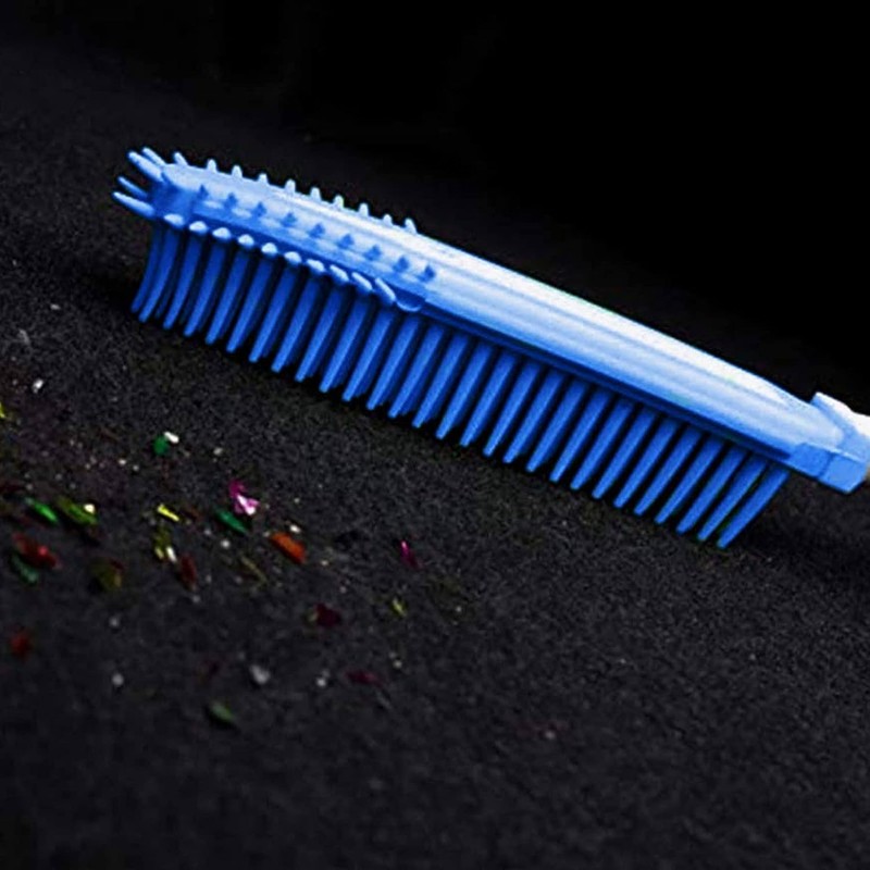 SDMAX Rubber Pet Hair Hand Brush Furniture Floor Sweeper, Gentle