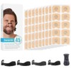 90 Tiras Nasales Anti Ronquidos, Kit Antironquidos para Dormir, Aparato