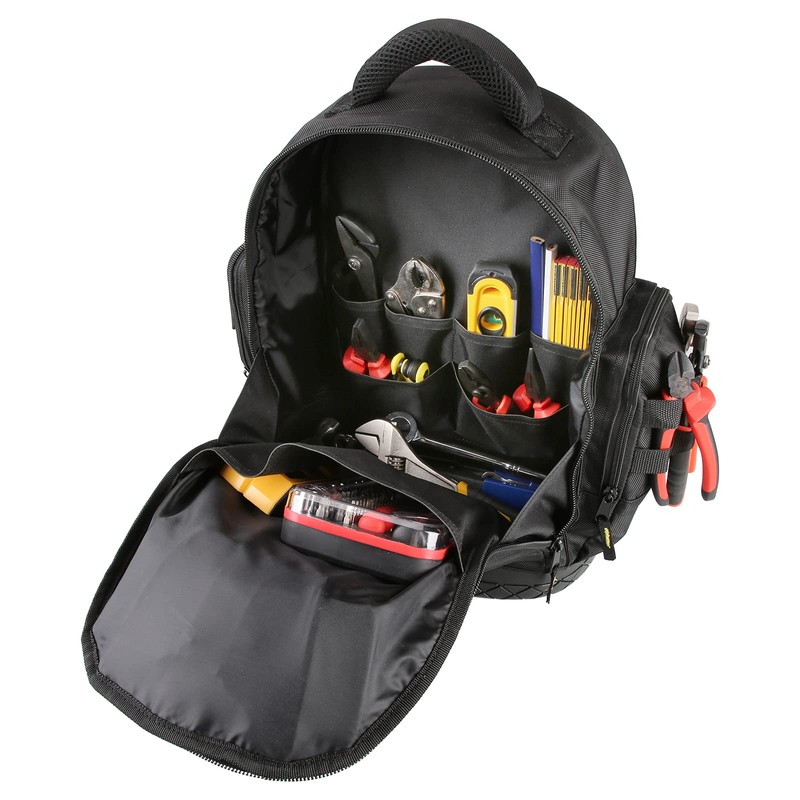 Olympia Tools Tool Backpack, Moulded Waterproof Base, Padded Shoulder Straps,
