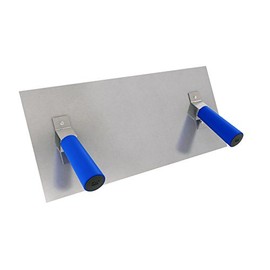Bon Heavy Duty Go-Devil Spreader Aluminum 22 in. x 10 in. with Dual Comfort Grip Handles for Stucco, Plaster, and EIFS