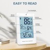 Ankilo Indoor Outdoor Thermometer Wireless Weather Stations, Accurate Digital Hygrometer