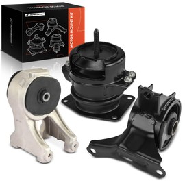 A-Premium 3PCS Engine Motor Mount Kit Compatible with Honda Odyssey 1999 2000 2001 2002 2003 2004, 3.5L, Replace# 0800S0KA82, 50820S0KA81