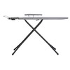 Household Essentials Wide Mega Ironing Board 4-Leg, Steel Top Pressing