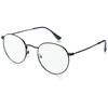 Solar Unisex Glasses R10 Rose Gold +1.5, Matte Black