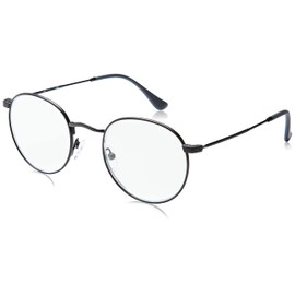 Solar Unisex Glasses R10 Rose Gold +1.5, Matte Black