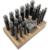 18 pc Doming Block and Punch Set Made of Steel