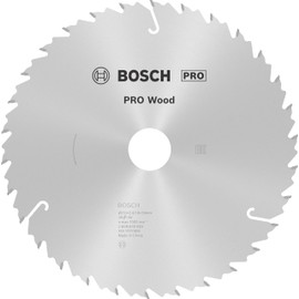 Bosch 1x PRO Wood Circular Saw Blade for Corded Hand-Held Circular Saws (for Softwood, Hardwood, Ø mm, Professional Accessory Hand-Held Circular Saw)