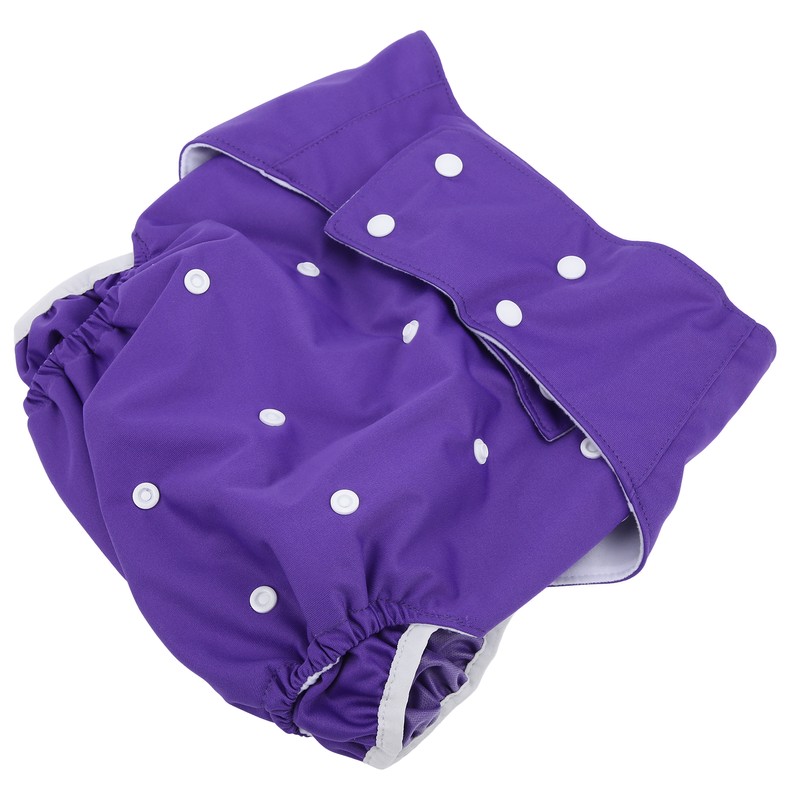 Adjustable Adult Cloth Diapers Anti Leakage Reusable Pocket Nappy for