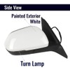 CHELANGHU 6+2 Pins Side | Reverse Mirror Assembly Fit for