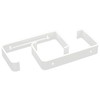 H&C VENT Pipe Bracket 55 x 110mm Clamps for Flat