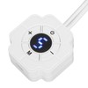 Mini Pendant Shape Neck Massager Electric Pulse Hot Compress Intelligent