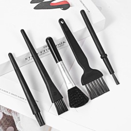 5 PCS Small Keyboard Cleaning Brush, Nylon Anti Static Keyboard Cleaner Brush, Mini Electronics Cleaning Brushes for Computer Keyboards Motherboard Camera Small Space Dust Removal Tool