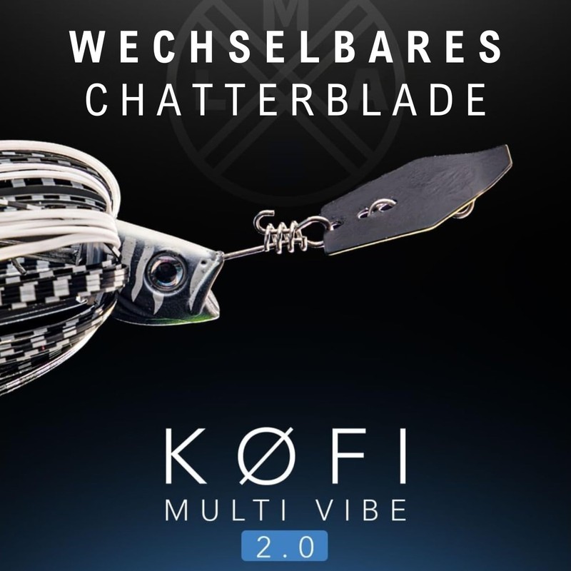 LMAB Chatterbait Multi Vibe 2.0 - Hook Size 1/0 &