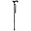 Adjustable Black Elegant Engraved Cane