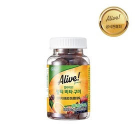 Natural Life Alive Alive Multivitamin Gummies / 60 Gummies / 얼라이브 멀티비타민 구미 / 60구미