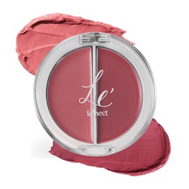 Lenect Color Pairing Lip & Cheek 4g, 1 piece, 01 Dahlia+Oasis / 르넥트 컬러 페어링 립앤치크 4g, 1개, 01 달리아+오아시스
