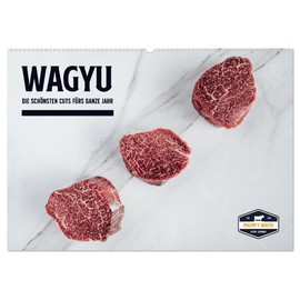 WAGYU (Wall Calendar 2026 DIN A2 Landscape), CALVENDO Monthly Calendar: The Most Beautiful Cuts for the Whole Year (CALVENDO Lifestyle)