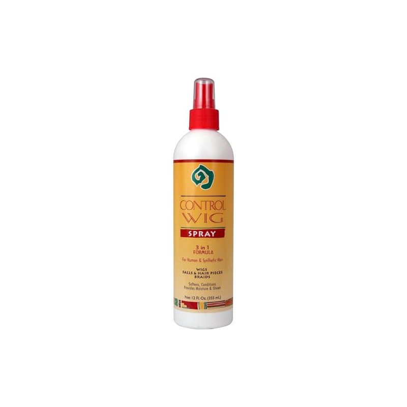Control Wig Spray 3 In 1 Formula 12Oz