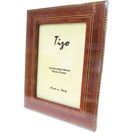 Tizo 4" X 6" Natural Wooden Frame, Made in Italy