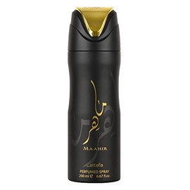 Lattafa Maahir Perfumed Deodorant Spray, 6.6 Ounce (Unisex)